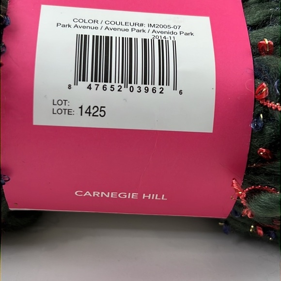 Isaac Mizrahi Craft -  Colour Park Avenue (Green with blue & red flecks) - Picture 3 of 5